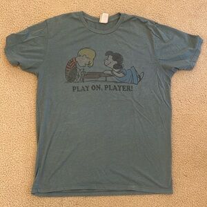 Peanuts Schroeder Lucy Large Tee